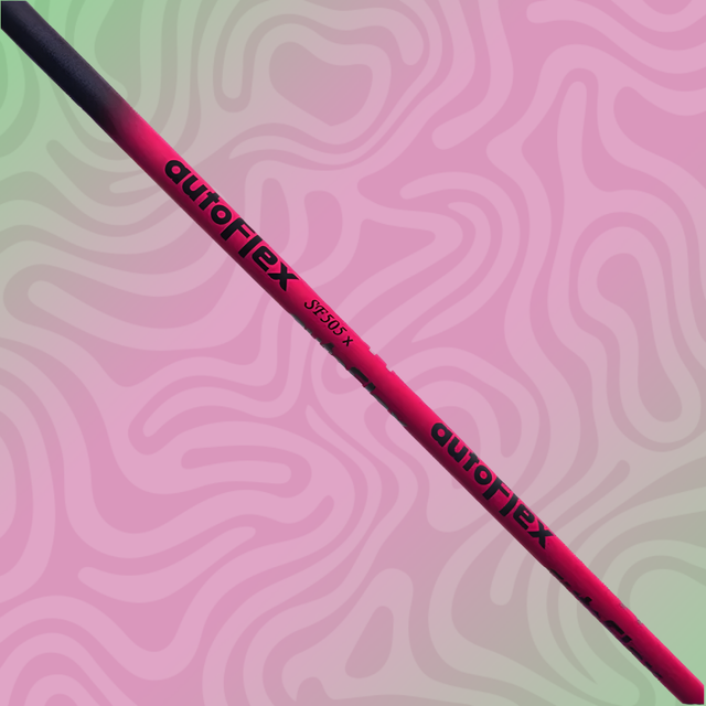 AutoFlex Driver Shaft Black Pink