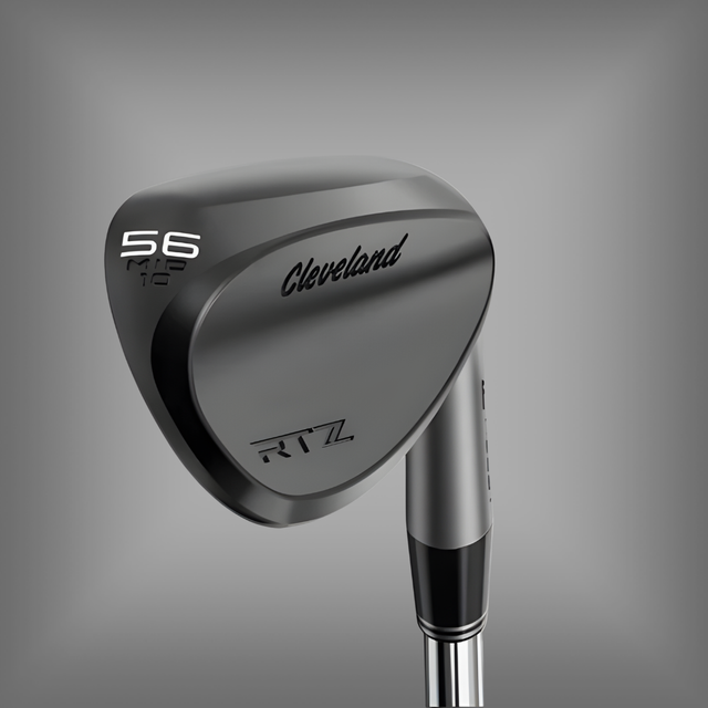 Cleveland RTZ Black Satin Wedge