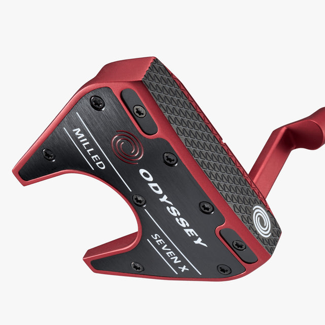 Red Milled Seven X Putter