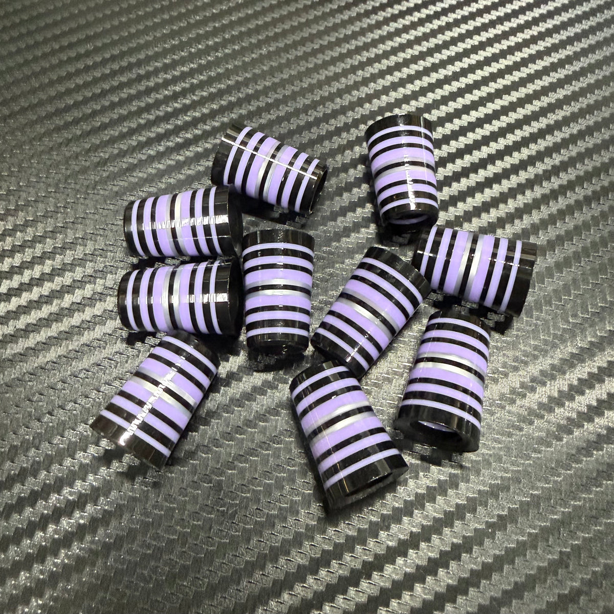 JD’s Clubs - Custom Iron Ferrules 10 Pack - Black/Pink/White/Purple ...