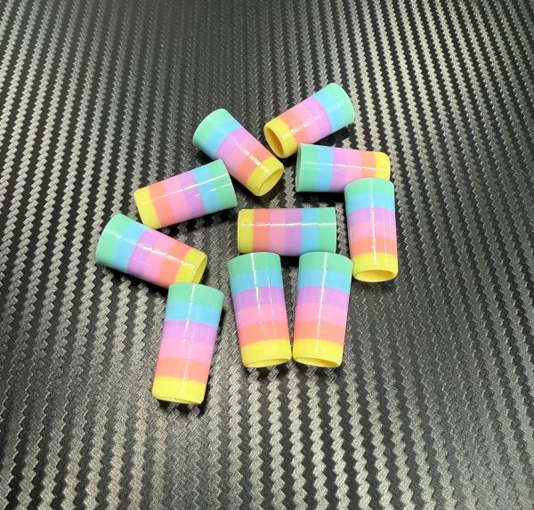 Custom Iron Ferrules 10 Pack - Easter Colors