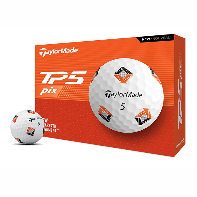 5 Dozen TaylorMade TP5 Pix Golf Balls