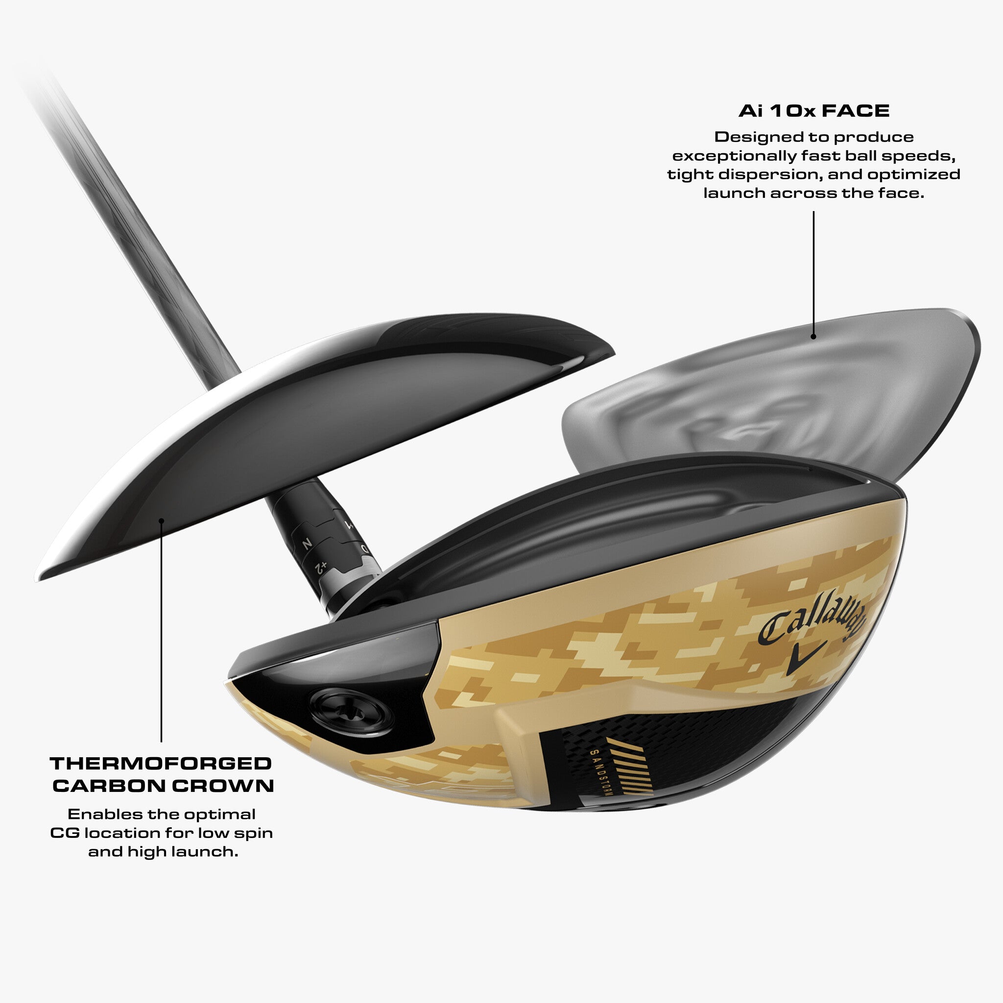 Callaway Elyte Sandstorm Triple Diamond Max Driver – JD's Clubs