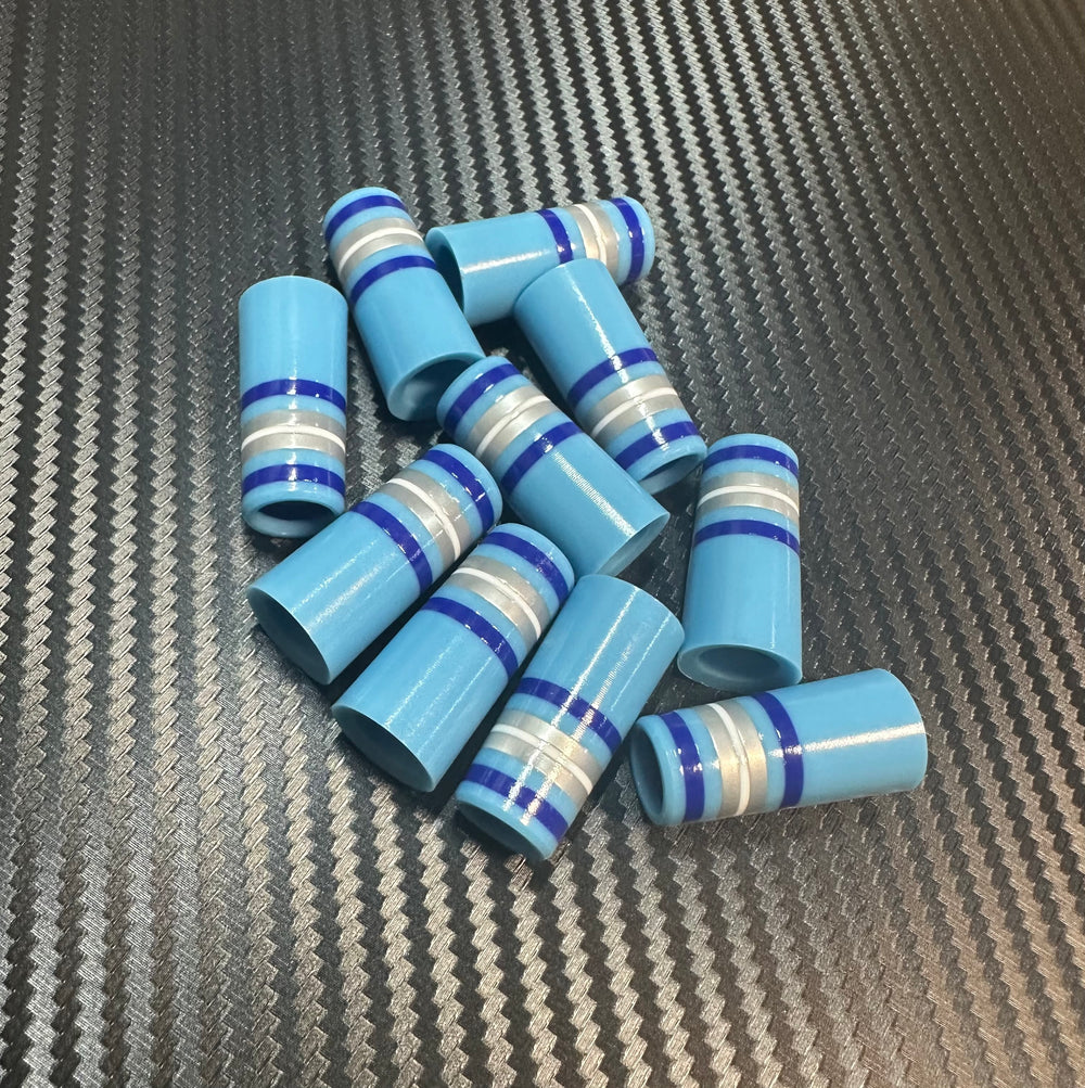 JD’s Clubs - Custom Iron Ferrules 10 Pack - White/Blue/Grey – JD's Clubs